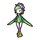 Icono de Lilligant de Hisui en Pokémon HOME