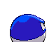 Imagen posterior de Voltorb variocolor en Pokémon Platino