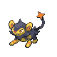 Imagen de Luxio variocolor hembra en Pokémon Platino
