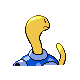 Imagen posterior de Shuckle variocolor en Pokémon Oro HeartGold y Pokémon Plata SoulSilver