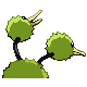 Imagen posterior de Doduo variocolor macho en Pokémon Oro HeartGold y Pokémon Plata SoulSilver