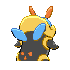 Imagen posterior de Illumise variocolor en Pokémon Platino