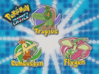 ¿Cuál de estos Pokémon es tipo volador?