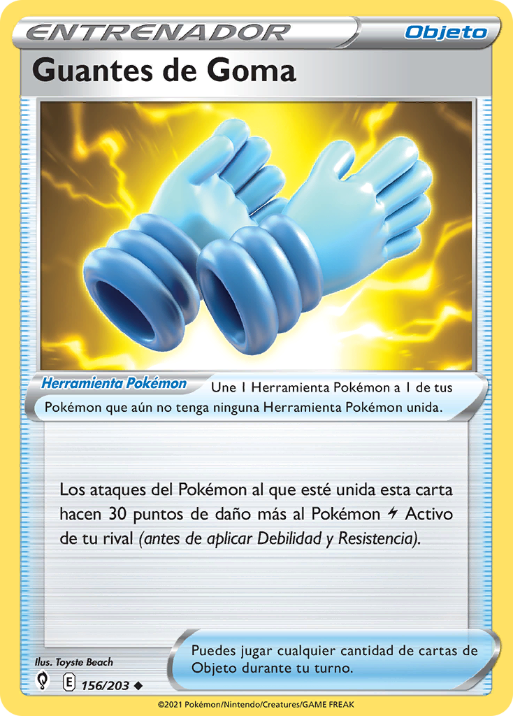 Guantes de Goma (TCG) WikiDex, la enciclopedia Pokémon