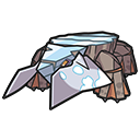 Icono de Avalugg de Hisui en Pokémon HOME