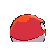 Imagen posterior de Voltorb en Pokémon Diamante y Pokémon Perla