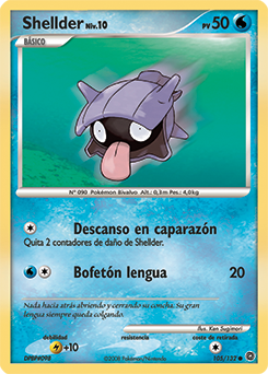 Shellder (Maravillas Secretas TCG) - WikiDex, la enciclopedia Pokémon