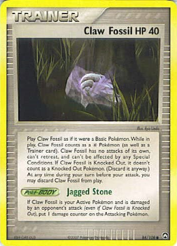 Archivo:Claw Fossil (Power Keepers TCG).png