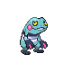 Imagen de Croagunk variocolor hembra en Pokémon Platino