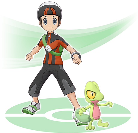 Archivo:Bruno y Treecko Pokémon Masters.png