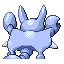 Imagen posterior de Gligar variocolor en Pokémon Rojo Fuego y Pokémon Verde Hoja