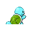 Imagen posterior de Squirtle variocolor en Pokémon Esmeralda