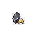 Imagen de Shieldon macho o hembra en Pokémon Negro y Blanco