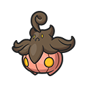 Icono de Pumpkaboo tamaño grande en Pokémon HOME