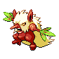 Imagen de Shiftry variocolor hembra en Pokémon Diamante y Pokémon Perla