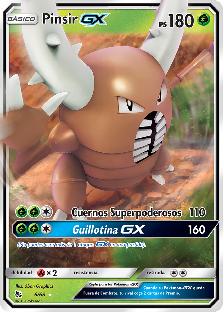 PinsirGX (Destinos Ocultos TCG) WikiDex, la enciclopedia Pokémon