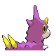 Imagen posterior de Wurmple variocolor en Pokémon Platino