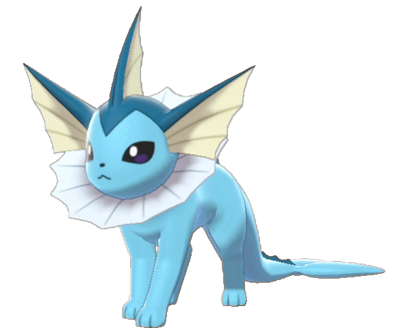 Imagen de Vaporeon en Pokémon Espada y Pokémon Escudo