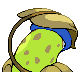 Imagen posterior de Victreebel variocolor en Pokémon Diamante y Pokémon Perla