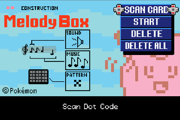 Archivo:Construction Melody Box Menu (Nintendo e-Reader).png