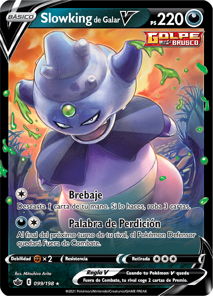 Slowking De Galar V Reinado Escalofriante Tcg Wikidex La