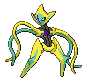 Imagen de Deoxys ataque variocolor en Pokémon Oro HeartGold y Pokémon Plata SoulSilver
