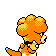 Imagen posterior de Magby variocolor en Pokémon Cristal