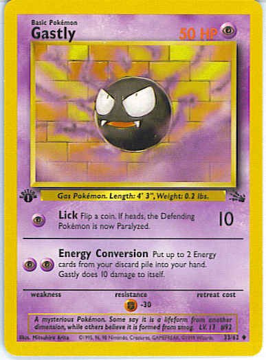 Gastly (Fósil TCG) - WikiDex, la enciclopedia Pokémon