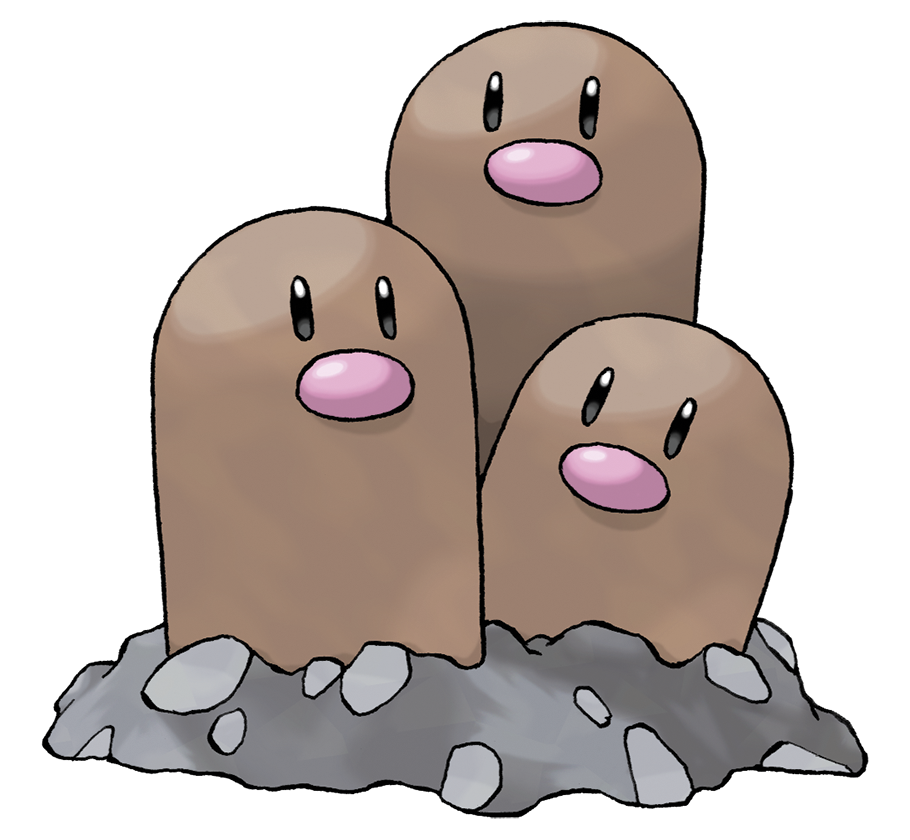 Dugtrio - WikiDex, la enciclopedia Pokémon