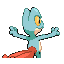 Imagen posterior de Treecko variocolor en Pokémon Esmeralda