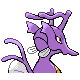 Imagen posterior de Kingdra variocolor en Pokémon Platino