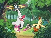 Archivo:EP409 Pokémon de May jugando.png