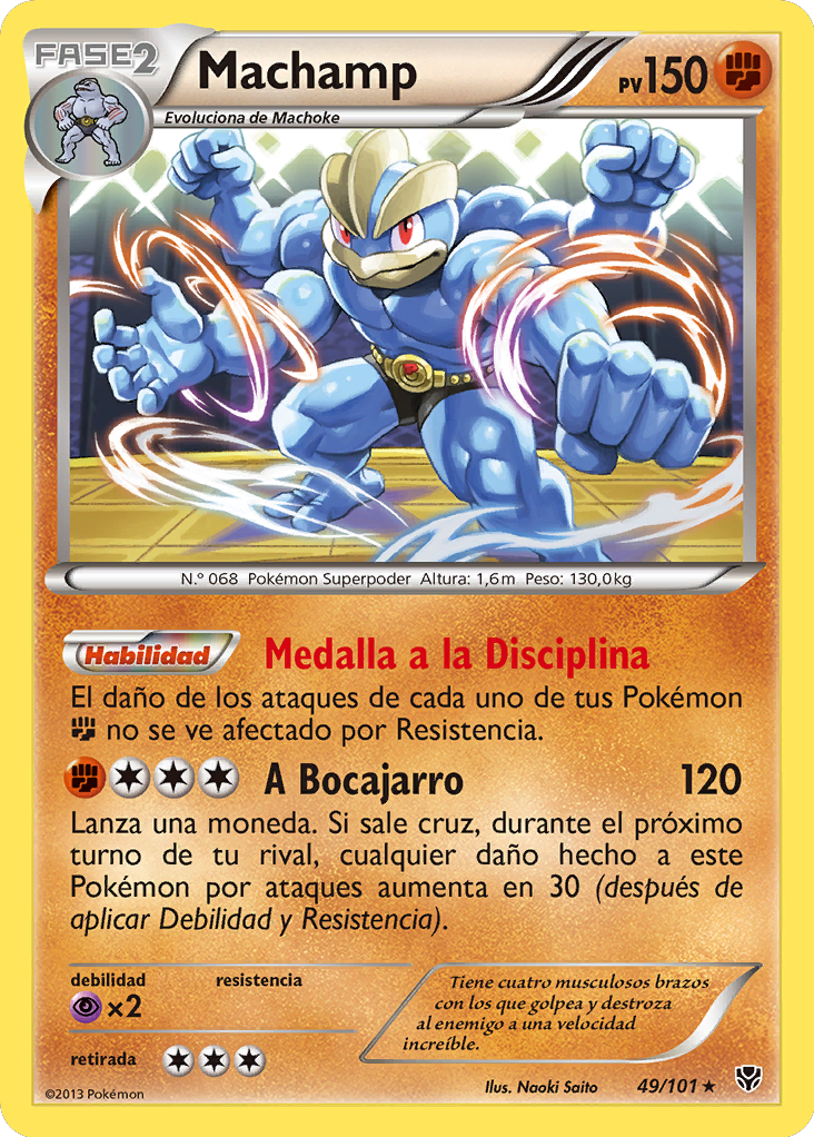 Machamp (Explosión Plasma 49 TCG) WikiDex, la enciclopedia Pokémon