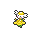 Icono de Flabébé flor amarilla en la sexta y séptima generación