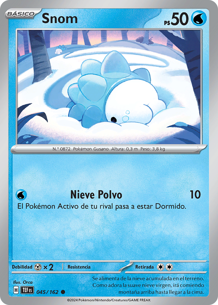 Snom (Fuerzas Temporales TCG) - WikiDex, la enciclopedia Pokémon