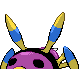Imagen posterior de Ariados variocolor en Pokémon Diamante y Pokémon Perla