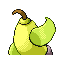 Imagen posterior de Weepinbell variocolor en Pokémon Esmeralda
