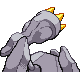 Imagen posterior de Metagross variocolor en Pokémon Oro HeartGold y Pokémon Plata SoulSilver