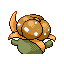 Imagen posterior de Gloom variocolor en Pokémon Esmeralda