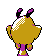 Imagen posterior de Sentret variocolor en Pokémon Cristal