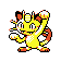 Imagen de Meowth en Pokémon Oro
