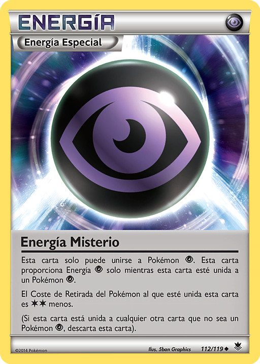 Energia de Psíquico, Pokémon