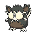 Icono de Raticate de Alola en Pokémon HOME