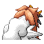 Imagen posterior de Entei variocolor en Pokémon Esmeralda