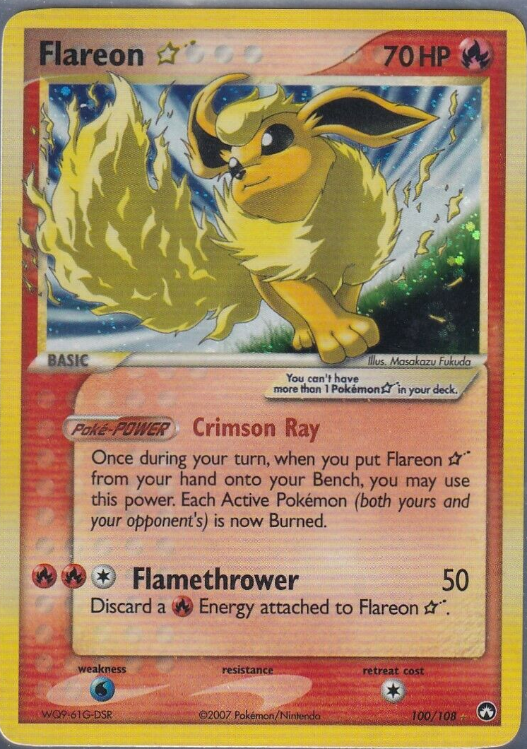 Flareon ☆ (Power Keepers TCG) - WikiDex, la enciclopedia Pokémon
