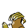 Imagen posterior de Pidgeotto variocolor en Pokémon Cristal