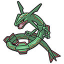 Icono de Rayquaza en Pokémon HOME