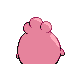 Imagen posterior de Igglybuff en Pokémon Diamante y Pokémon Perla