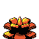 Imagen posterior de Pineco variocolor en Pokémon Cristal