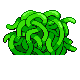 Imagen posterior de Tangela variocolor en Pokémon Oro HeartGold y Pokémon Plata SoulSilver